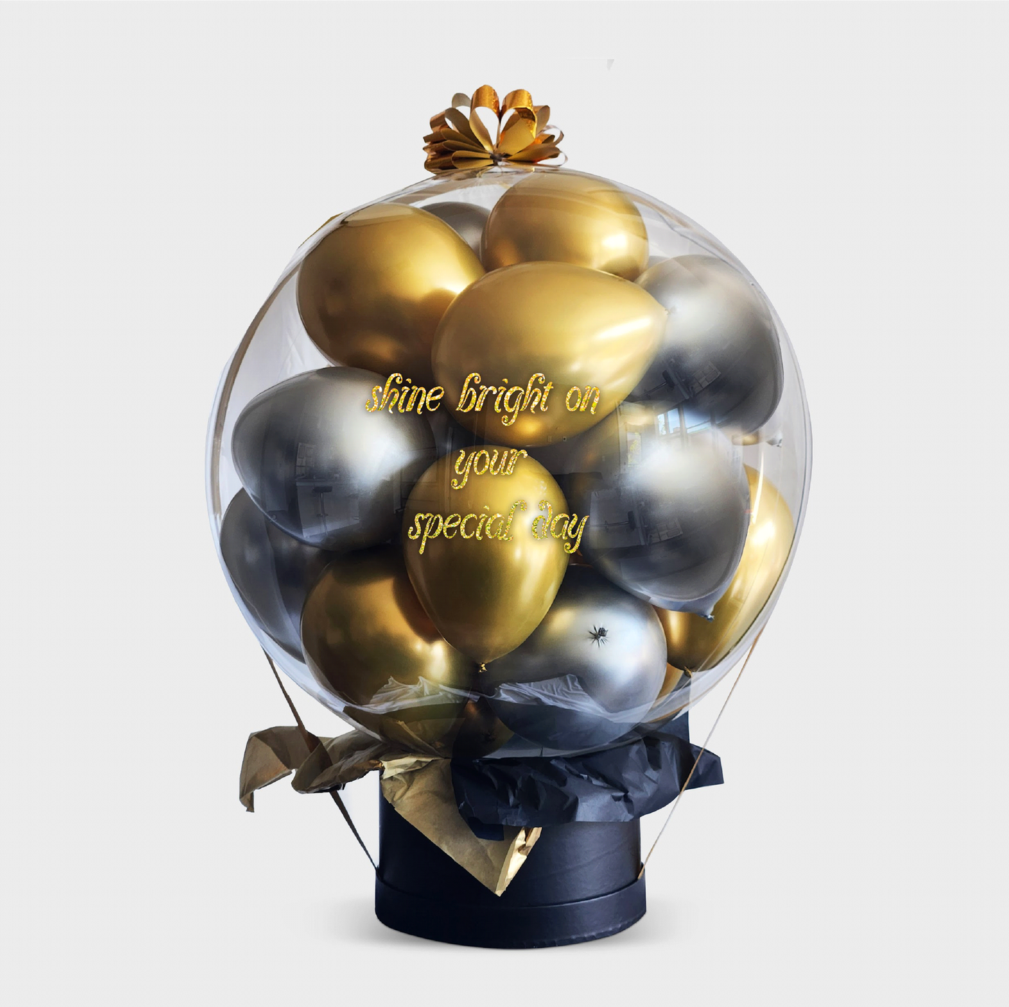 Golden Silver Elegance Balloon